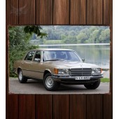 Металлическая табличка Mercedes-Benz 450SEL 6.9 (W116)